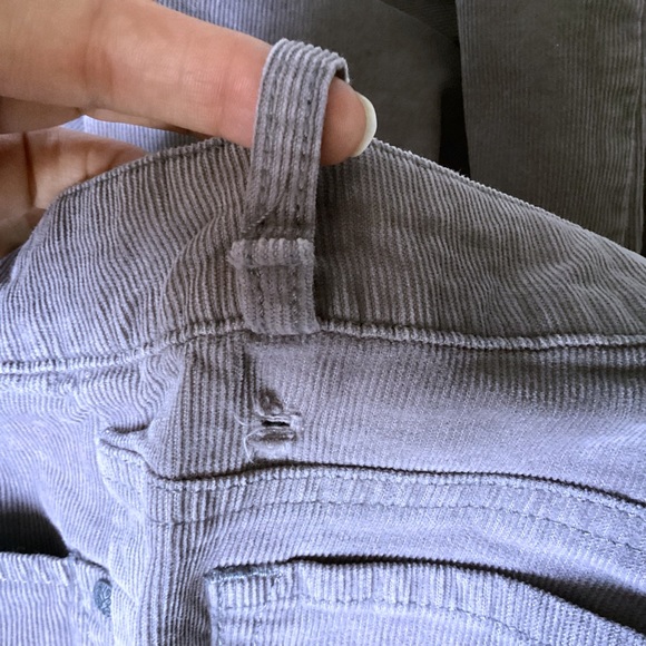 prAna Trinity Corduroy Pants Woman’s Size 0 Light Grey Casual Everyday Wear - Picture 10 of 16